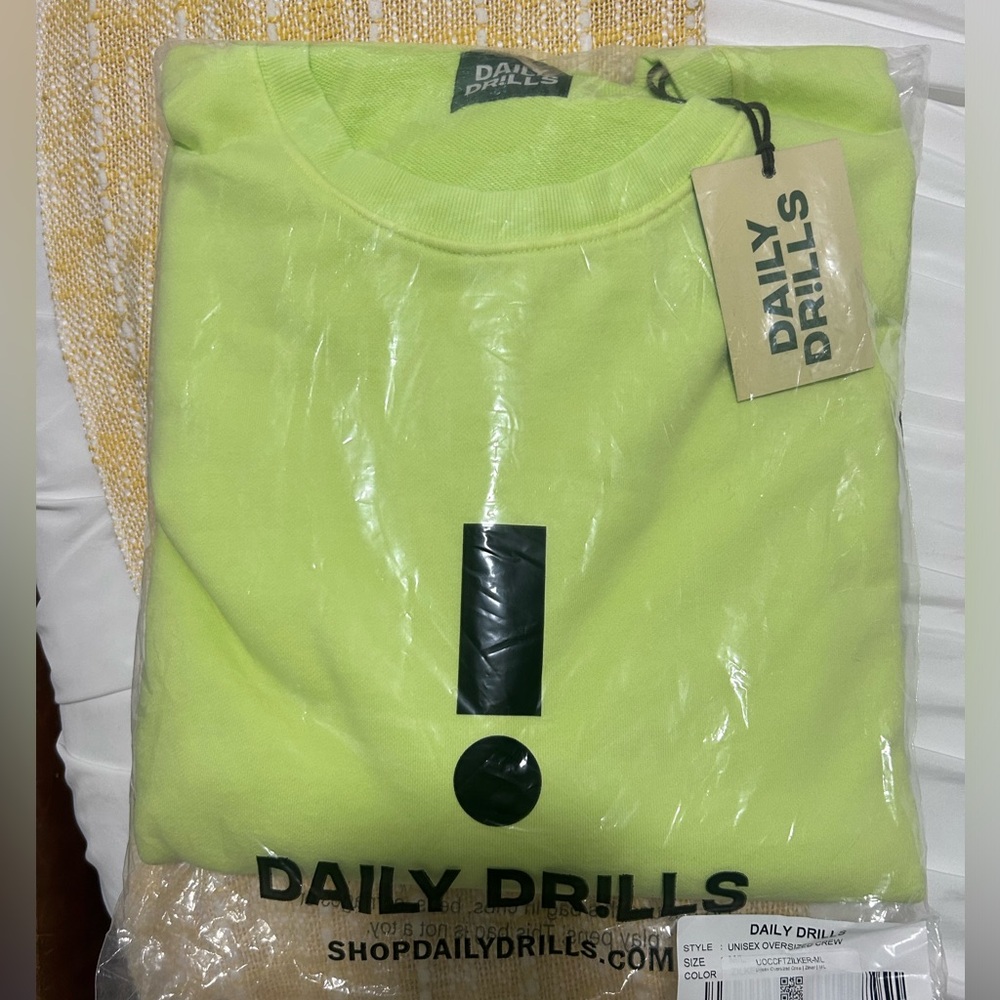 Daily Drills Zilker Oversized Crew (M/L)